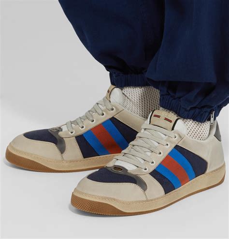 blue gucci sneaker men.